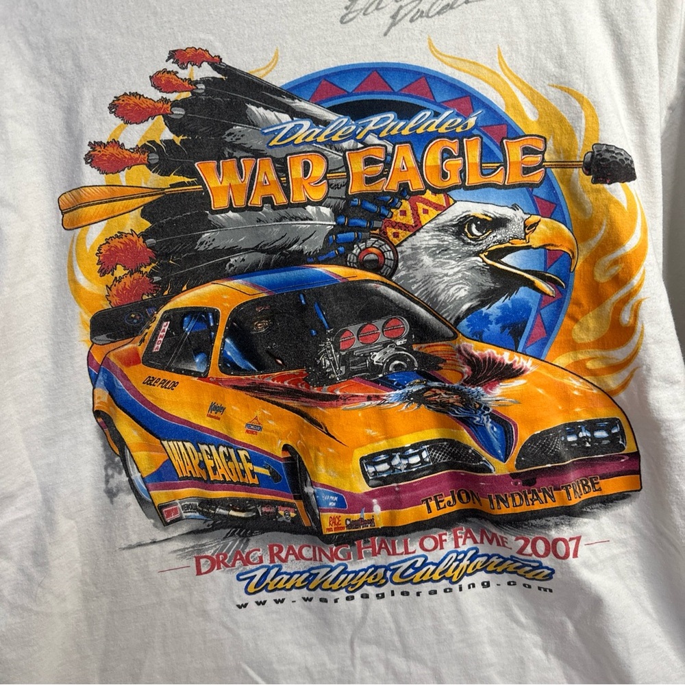 Dale Pulde’s war eagle tee size large